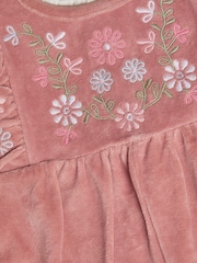 Monsoon Baby-Set mit Strampler und Top aus Velours und 100% Baumwolle - Bild 3 von 3