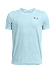 Under Armour Blue Tech Vent Jacquard Short Sleeve 100% Cotton T-Shirt - Image 1 of 2