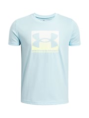 Under Armour Blue Boxed Sports Short Sleeve T-Shirt - Image 1 of 2