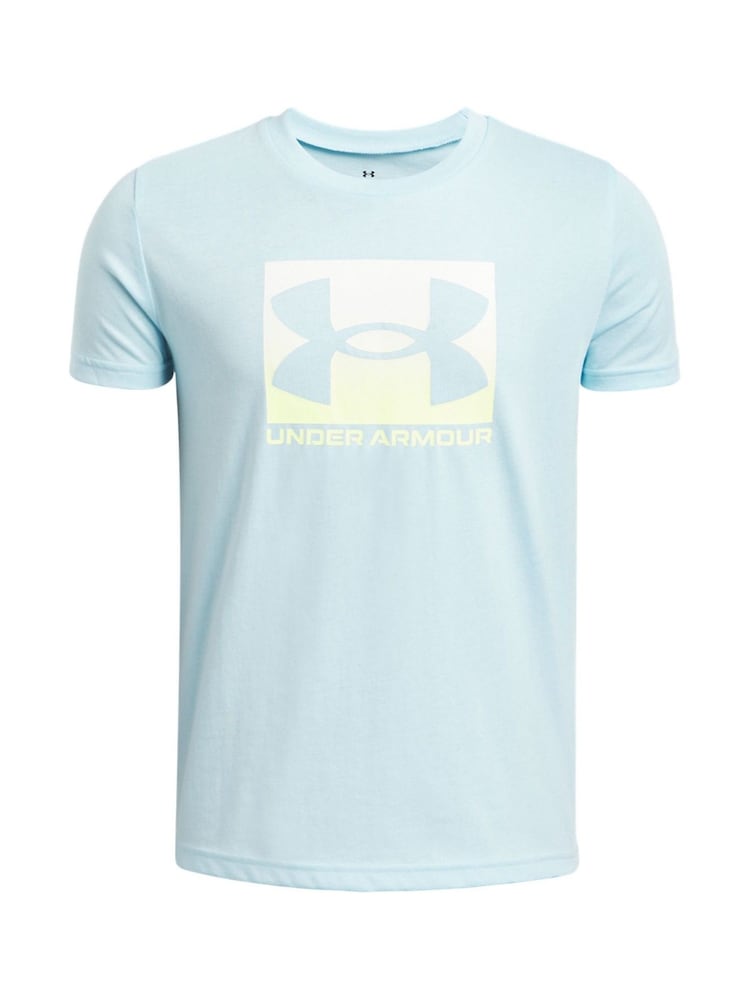 Under Armour Blue Boxed Sports Short Sleeve T-Shirt - Image 1 of 2