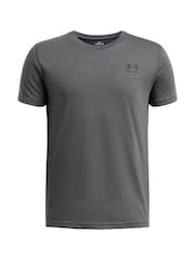 Under Armour Grey Sportstyle Short Sleeve T-Shirt - Image 1 of 2
