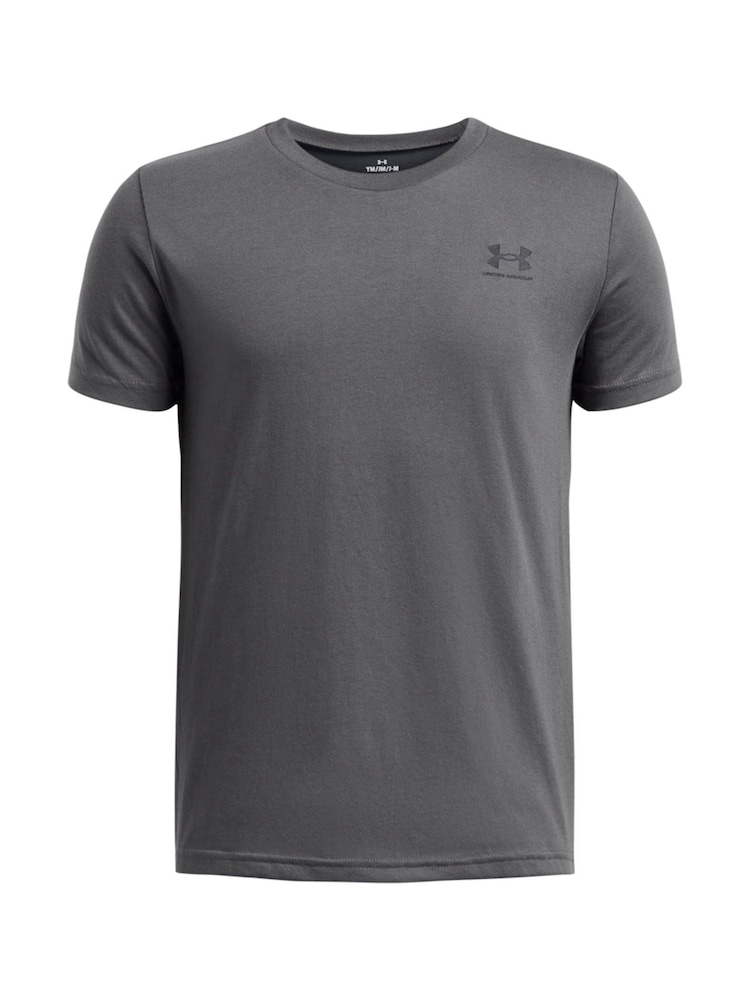 Under Armour Grey Sportstyle Short Sleeve T-Shirt - Image 1 of 2