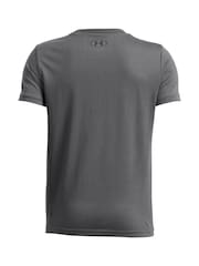 Under Armour Grey Sportstyle Short Sleeve T-Shirt - Image 2 of 2
