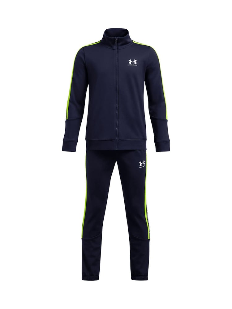 Azul - Under Armour Icon Knit Tracksuit - Imagen 1 de 2