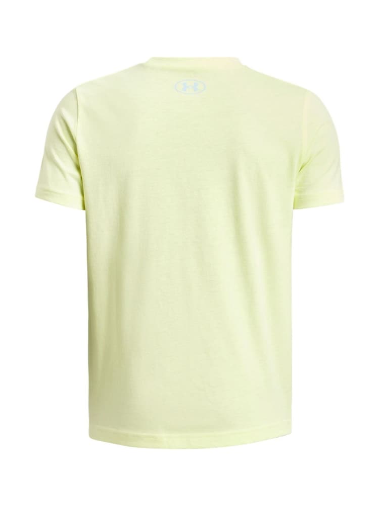 Under Armour Yellow 100% Cotton Wordmark Logo Short Sleeve T-Shirt - Image 2 of 2
