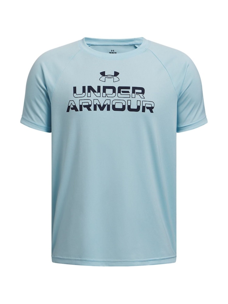 Under Armour Tech Split Wordmark Short Sleeve T-Shirt - صورة 1 من 2