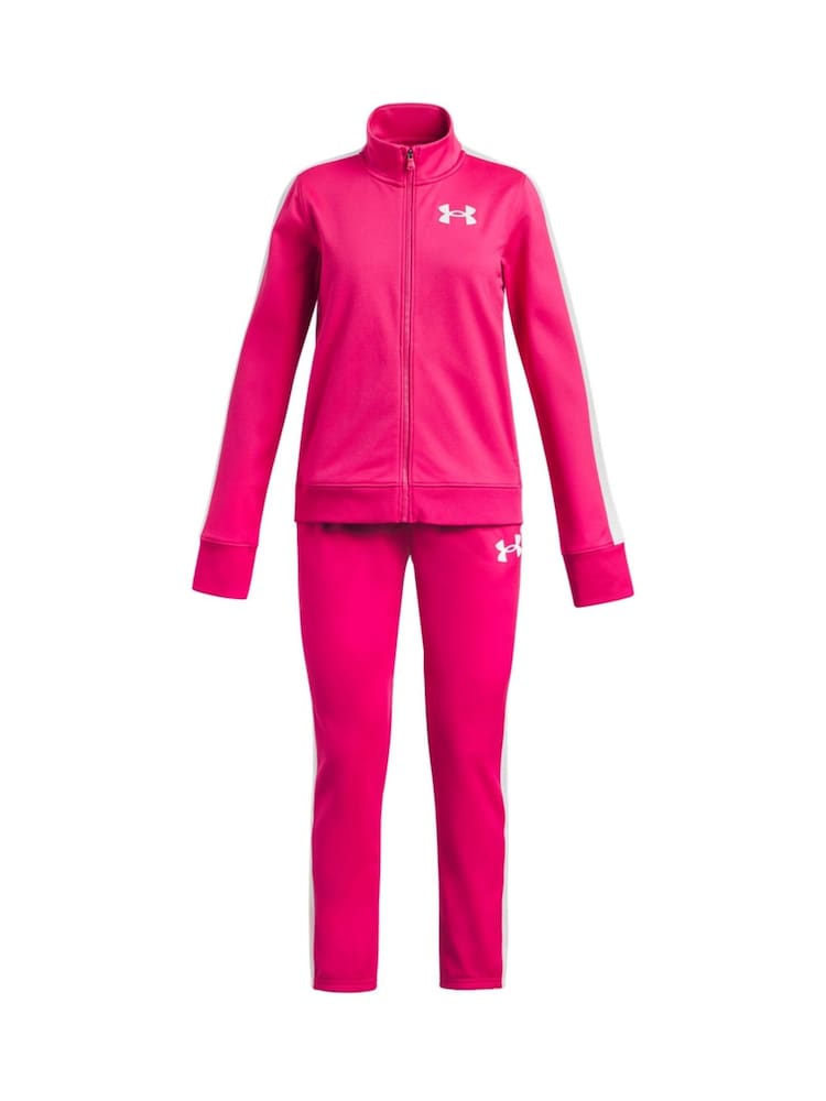 Under Armour Pink Knit Tracksuit - Image 1 of 2