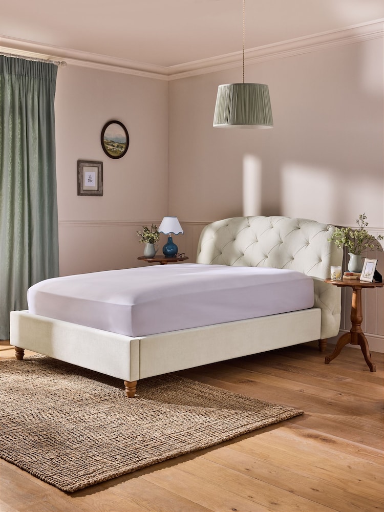 Laura Ashley Baron Chenille Oyster Braybrooke Bed - Image 2 of 5