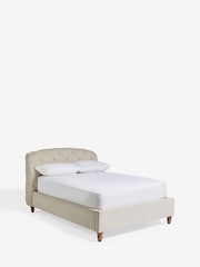Laura Ashley Baron Chenille Oyster Braybrooke Bed - Image 5 of 5