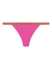 Love Stories Pink Roomservice Elegant String Briefs - Image 4 of 4