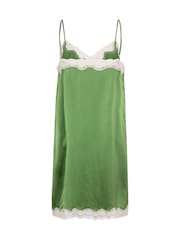 Love Stories Green Willow - Short Slip Dress - Image 2 of 2