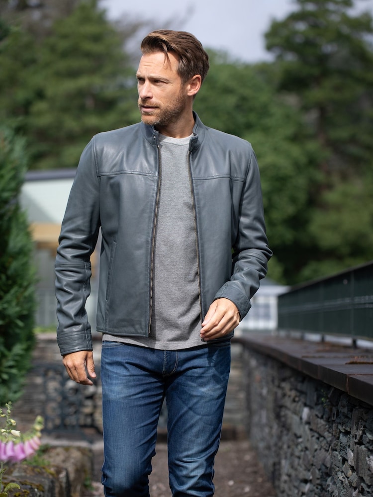 Lakeland Leather Grey Corby Jacket - Image 1 of 7