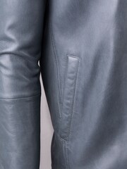 Lakeland Leather Grey Corby Jacket - Image 4 of 7
