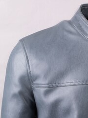 Lakeland Leather Grey Corby Jacket - Image 5 of 7