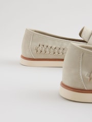 Chalk White Weave Loafers - Image 5 of 6