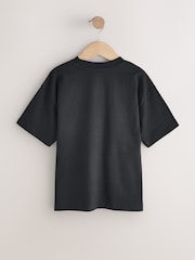 Black 100% Cotton Airwalk T-Shirt (3-16yrs) - Image 2 of 4