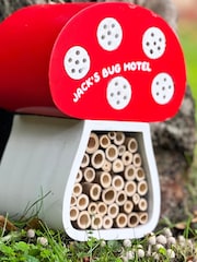 Red Personalised Garden Toa Bug Hotel by Solesmith - Image 2 of 2