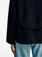 Joseph Black Gilkes Crop Trench Coat - Image 6 of 6