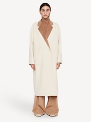 Joseph Cream Edmond Cashmere Mix Coat - Image 3 of 5