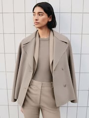 Joseph Brown Gilkes Crop Trench Coat - Image 7 of 7