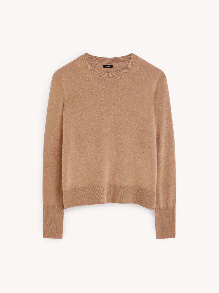 Joseph Brown Light Pure Cashmere Jumper - Image 4 of 4