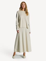 Joseph Cream Contrast Knit Jumper - Image 3 of 7