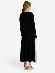 Joseph Cream Contrast Knit Jumper - Image 4 of 7