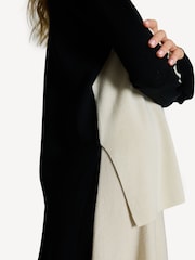 Joseph Cream Contrast Knit Jumper - Image 6 of 7