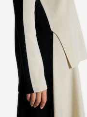 Joseph Cream Contrast Knit Jumper - Image 7 of 7
