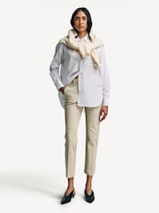 Joseph Cream Coleman Slim Gabardine Stretch Trousers - Image 1 of 6