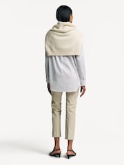Joseph Cream Coleman Slim Gabardine Stretch Trousers - Image 3 of 6