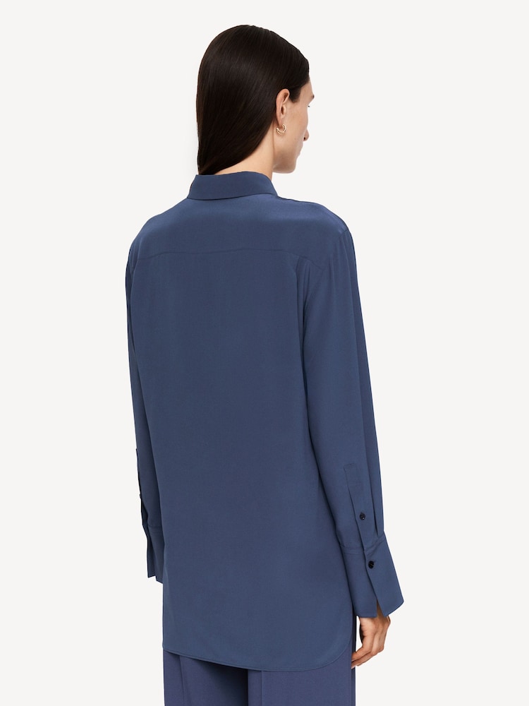 Joseph Blue Joe Silk Blouse - Image 2 of 4