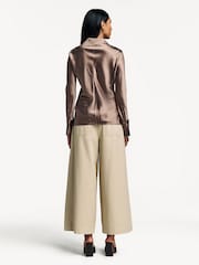 Joseph Brown Brunel Silk Blouse - Image 2 of 5