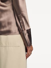 Joseph Brown Brunel Silk Blouse - Image 5 of 5