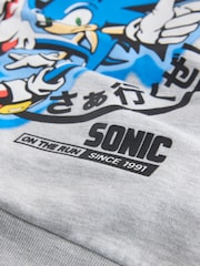 Grey Sonic Hoodie (3-16yrs) - Image 5 of 5