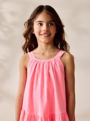 Fluro Pink Summer Dress (3-16yrs) - Image 4 of 4