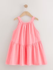 Fluro Pink Summer Dress (3-16yrs) - Image 5 of 8