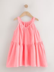 Fluro Pink Summer Dress (3-16yrs) - Image 6 of 8