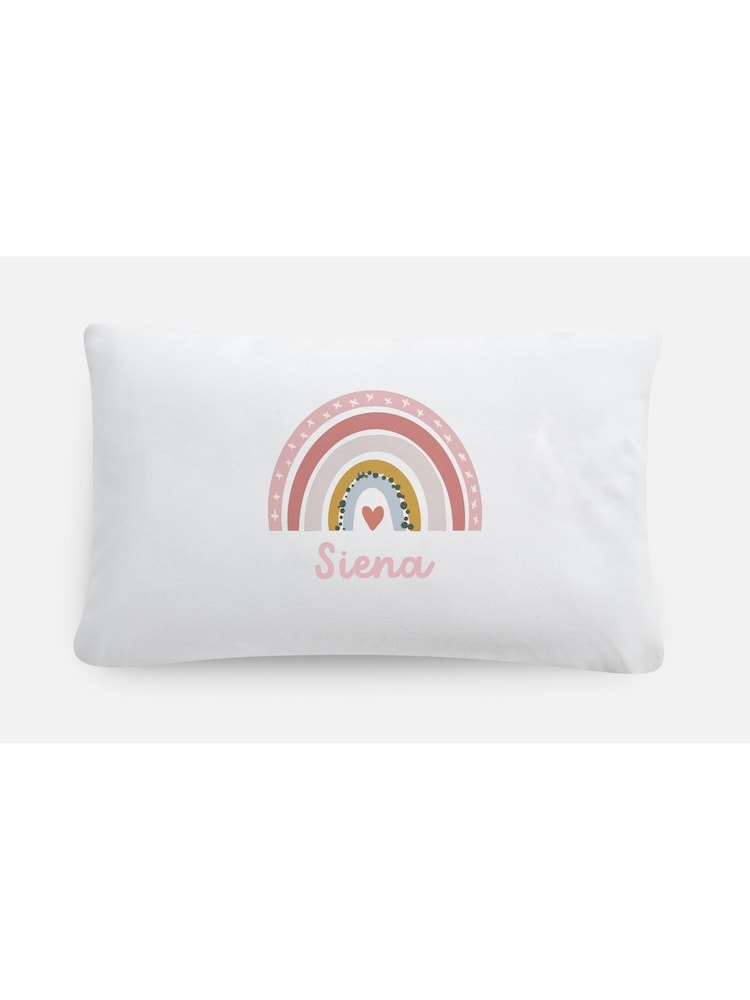 Personalised Rainbow 100% Cotton Pillowcase by Koko Blossom - Image 1 of 2