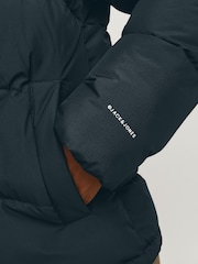 JACK & JONES Blue Puffer Jacket - Image 4 of 6