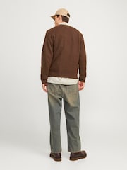rjava - Pletena jopica Jack & Jones - Slika 2 iz 5