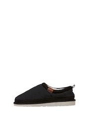 JACK & JONES Black Mule Slippers - Image 1 of 6