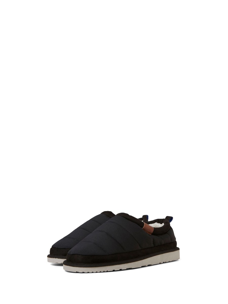 JACK & JONES Black Mule Slippers - Image 2 of 6