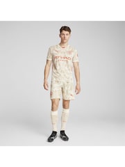 Puma White Mens Manchester City 24/25 Goalkeeper Shorts - Image 1 of 5