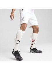 Puma White Mens AC Milan 24/25 Shorts - Image 1 of 6