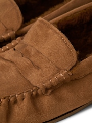 JACK & JONES Brown Moccasin Slippers - Image 6 of 6
