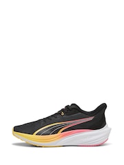 Puma Black Patent Mens Darter Pro Running Shoes - Image 1 of 6
