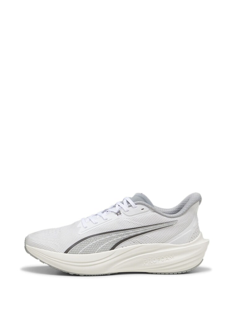 Puma White Mens Darter Pro Running Shoes - Image 1 of 6