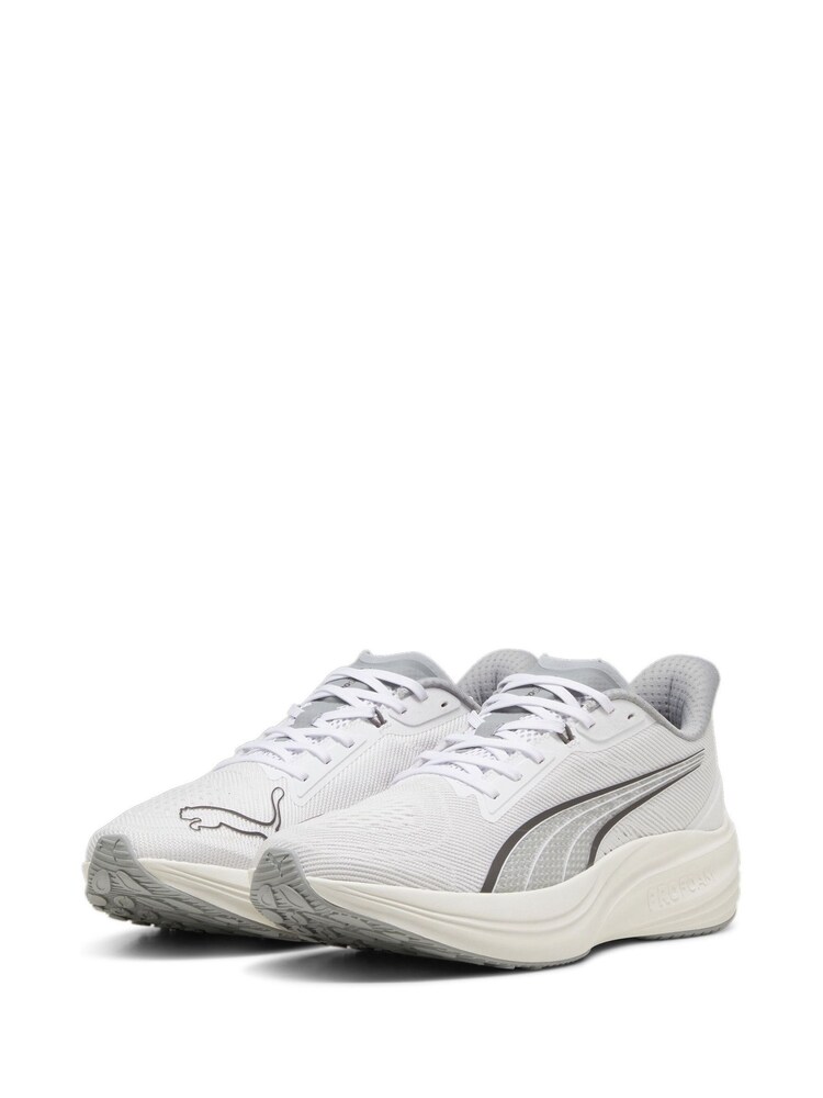 Puma White Mens Darter Pro Running Shoes - Image 2 of 6