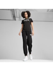 Puma Black Womens Squad Graphic 100% Cotton T-Shirt - Image 3 of 6
